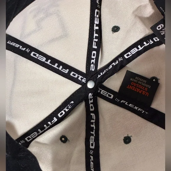 Y2K DC Camo Flexfit 210 Fitted Cap 6 7/8 - 7 1/4 Vintage - Picture 11 of 11